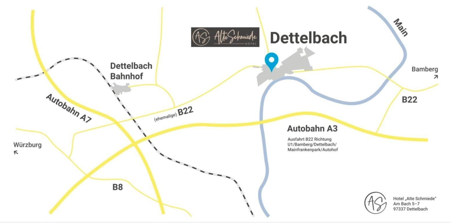 Aparthotel Alte Schmiede Dettelbach Exterior photo